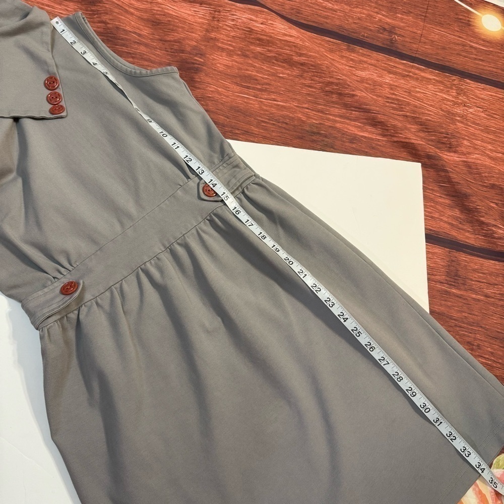 Matilda Jane Beeches Gray Dress Size Small - Picture 4 of 9